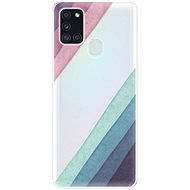 iSaprio Glitter Stripes 01 for Samsung Galaxy A21s - Phone Cover