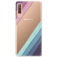 iSaprio Glitter Stripes 01 for Samsung Galaxy A7 (2018) - Phone Cover