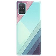 iSaprio Glitter Stripes 01 for Samsung Galaxy A71 - Phone Cover