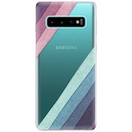 iSaprio Glitter Stripes 01 for Samsung Galaxy S10 - Phone Cover
