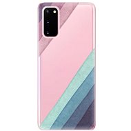iSaprio Glitter Stripes 01 for Samsung Galaxy S20 - Phone Cover