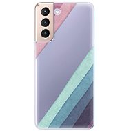iSaprio Glitter Stripes 01 for Samsung Galaxy S21 - Phone Cover