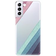 iSaprio Glitter Stripes 01 for Samsung Galaxy S21+ - Phone Cover