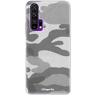 iSaprio Grey Camouflage 02 for Honor 20 Pro - Phone Cover