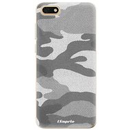 iSaprio Grey Camouflage 02 for Honor 7S - Phone Cover
