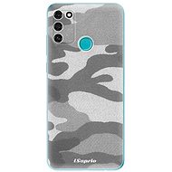 iSaprio Grey Camouflage 02 for Honor 9A - Phone Cover