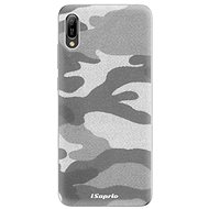 iSaprio Grey Camouflage 02 for Huawei Y6 2019 - Phone Cover