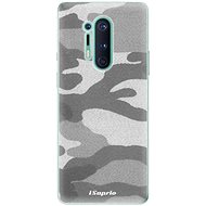 iSaprio Grey Camouflage 02 for OnePlus 8 Pro - Phone Cover