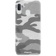 iSaprio Grey Camouflage 02 for Samsung Galaxy A20e - Phone Cover
