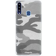 iSaprio Gray Camuflage 02 for Samsung Galaxy A20s - Phone Cover