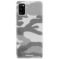 iSaprio Grey Camouflage 02 for Samsung Galaxy A41 - Phone Cover