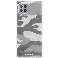 iSaprio Grey Camouflage 02 for Samsung Galaxy A42 - Phone Cover