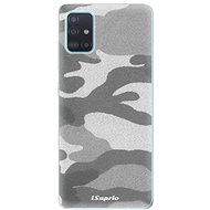 iSaprio Grey Camouflage 02 for Samsung Galaxy A51 - Phone Cover