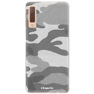 iSaprio Grey Camouflage 02 for Samsung Galaxy A7 (2018) - Phone Cover