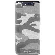 iSaprio Grey Camouflage 02 for Samsung Galaxy A80 - Phone Cover
