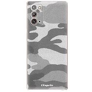 iSaprio Gray Camuflage 02 for Samsung Galaxy Note 20 - Phone Cover