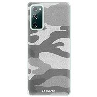 iSaprio Gray Camuflage 02 for Samsung Galaxy S20 FE - Phone Cover