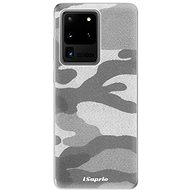iSaprio Grey Camouflage 02 for Samsung Galaxy S20 Ultra - Phone Cover