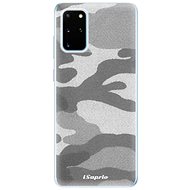 iSaprio Grey Camouflage 02 for Samsung Galaxy S20+ - Phone Cover