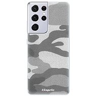 iSaprio Grey Camuflage 02 for Samsung Galaxy S21 Ultra - Phone Cover