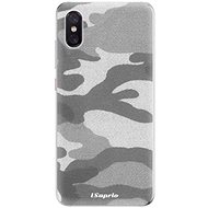 iSaprio Grey Camouflage 02 for Xiaomi Mi 8 Pro - Phone Cover