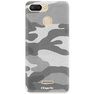 iSaprio Grey Camouflage 02 for Xiaomi Redmi 6 - Phone Cover