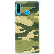 iSaprio Green Camuflage 01 for Huawei P30 Lite - Phone Cover