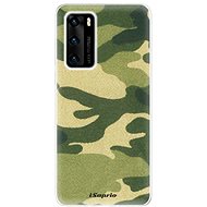 iSaprio Green Camuflage 01 for Huawei P40 - Phone Cover