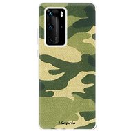 iSaprio Green Camouflage 01 for Huawei P40 Pro - Phone Cover