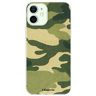 iSaprio Green Camuflage 01 for iPhone 12 - Phone Cover