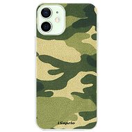 iSaprio Green Camuflage 01 for iPhone 12 mini - Phone Cover