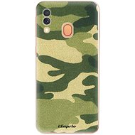 iSaprio Green Camouflage 01 for Samsung Galaxy A40 - Phone Cover