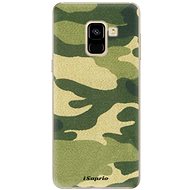 iSaprio Green Camouflage 01 for Samsung Galaxy A8 2018 - Phone Cover