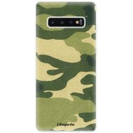 iSaprio Green Camouflage 01 for Samsung Galaxy S10+ - Phone Cover