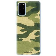 iSaprio Green Camouflage 01 for Samsung Galaxy S20+ - Phone Cover