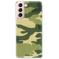 iSaprio Green Camouflage 01 for Samsung Galaxy S21 - Phone Cover