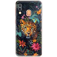 iSaprio Flower Jaguar - Samsung Galaxy A40 - Phone Cover