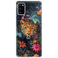 iSaprio Flower Jaguar - Samsung Galaxy A41 - Phone Cover