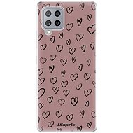 iSaprio Heart Dark - Samsung Galaxy A42 - Phone Cover