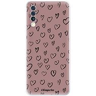 iSaprio Heart Dark - Samsung Galaxy A50 - Phone Cover