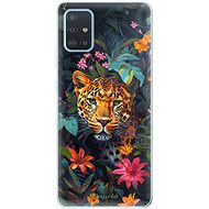 iSaprio Flower Jaguar - Samsung Galaxy A51 - Phone Cover
