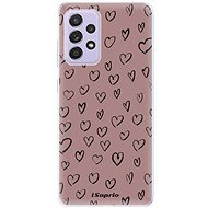iSaprio Heart Dark - Samsung Galaxy A52 - Phone Cover
