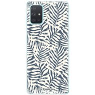 iSaprio Blue Palms - Samsung Galaxy A71 - Phone Cover