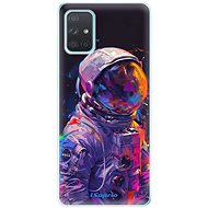 iSaprio Neon Astronaut - Samsung Galaxy A71 - Phone Cover