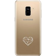 iSaprio Clear Case - Digital Love - Samsung Galaxy A8 2018 - Phone Cover