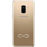 iSaprio Clear Case - Infinity - Samsung Galaxy A8 2018 - Phone Cover