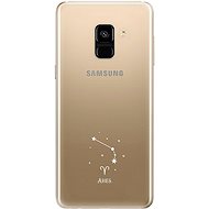 iSaprio clear case - Aries - Samsung Galaxy A8 2018 - Phone Cover