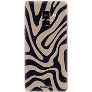 iSaprio Zebra Black - Samsung Galaxy A8 2018 - Phone Cover