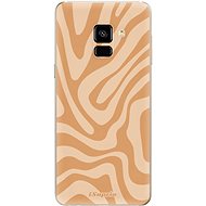 iSaprio Zebra Orange - Samsung Galaxy A8 2018 - Phone Cover