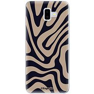 iSaprio Zebra Black - Samsung Galaxy J6+ - Phone Cover